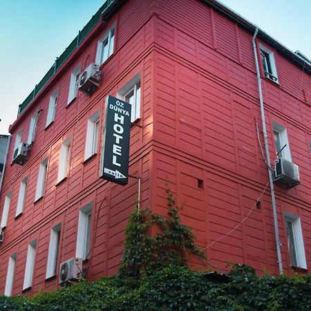 Oez Duenya Hotel Istambul Exterior foto